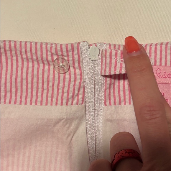 Lilly Pulitzer Pink Ribbed Mini Pencil Skirt - Picture 3 of 3